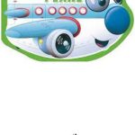 Mega Plane Die Cut Shaped Vehicles