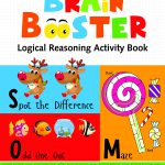 Preschool Activity Book Brain Booster Logical Reasoning Activity Book for Kids