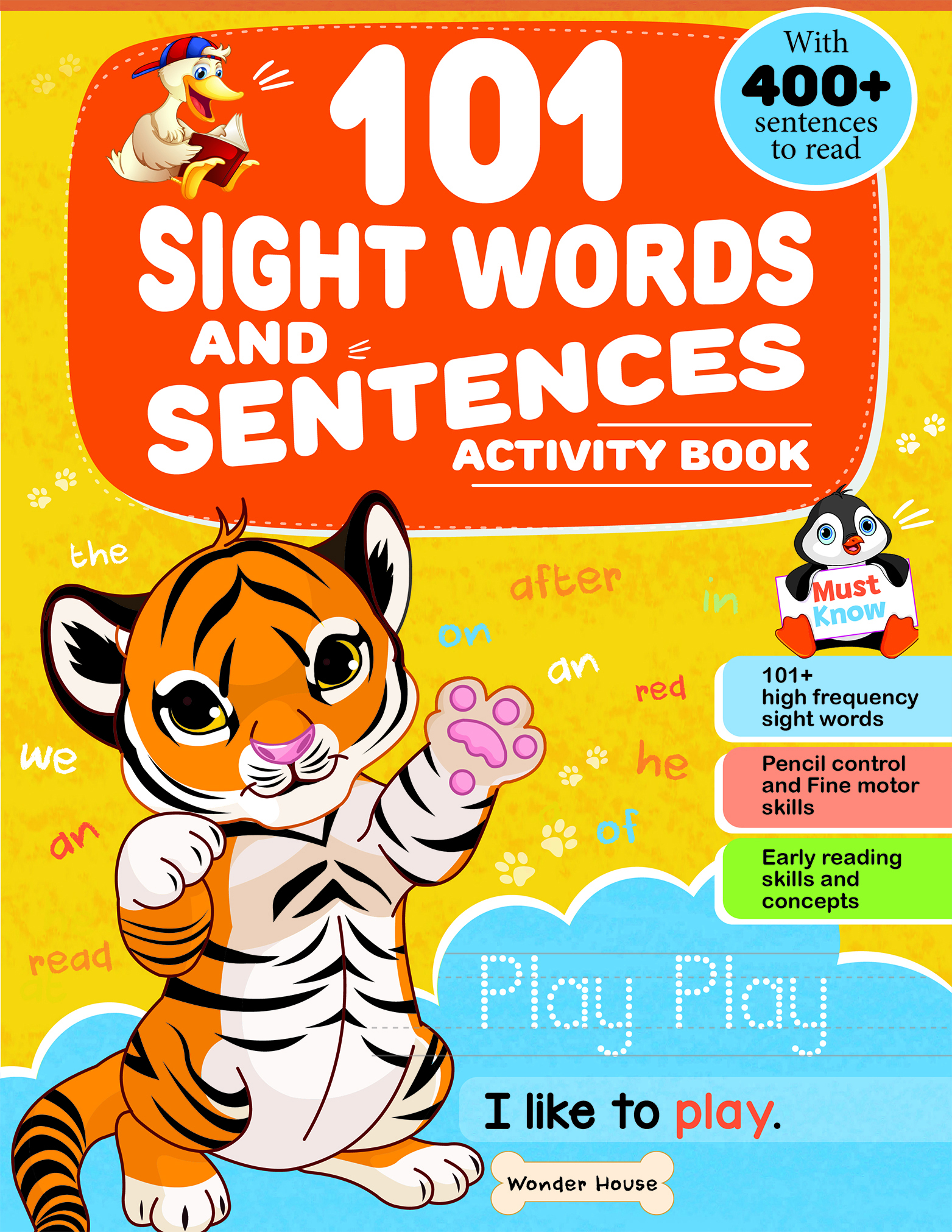 9789354402876 101 Sight Words and Sentence With 400+ Sentences to Read Activity Book for Children