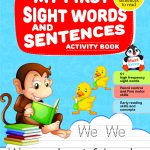 My First Sight Words and Sentences Activity Book for Children