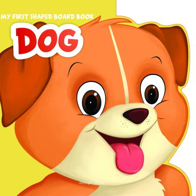 My First Shaped Board Book - Dog, Die-Cut Animals, Picture Book for Children