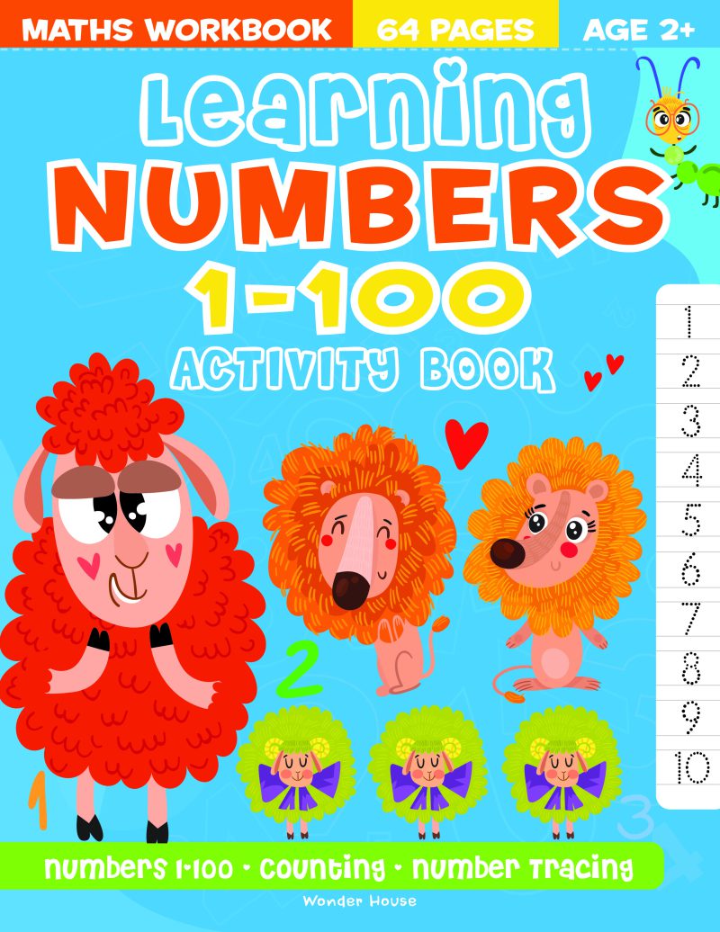 Learning Numbers Activity Book Learning Numbers 1-100 Activity Book - شرکت دهکده کتاب