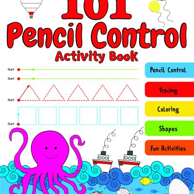 101 Pencil Control Activity Book For Kids: Tracing Practise Book Age 2+