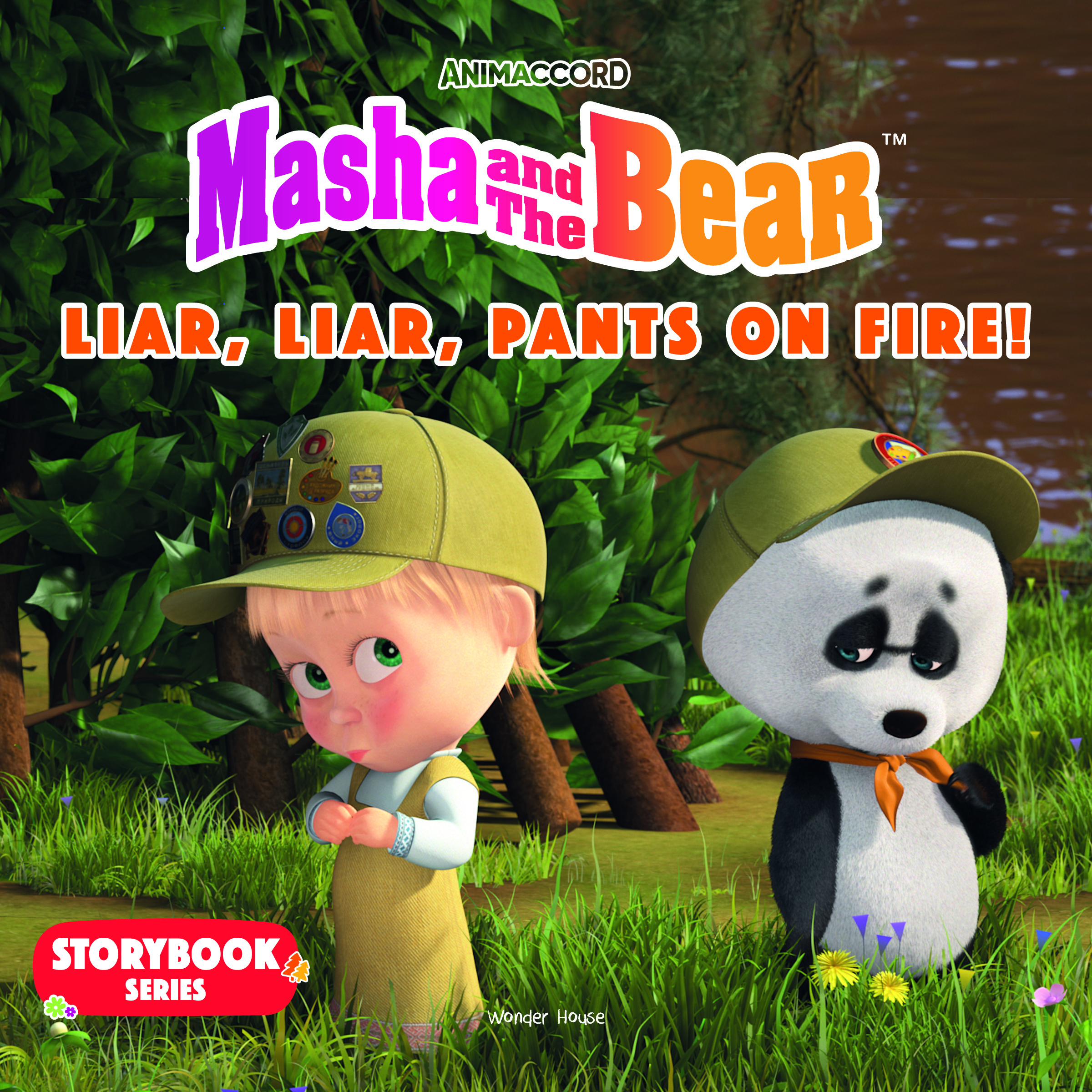 9789358566444 Masha and the Bear: Liar, Liar, Pants on Fire! (Story Book) - Image 1