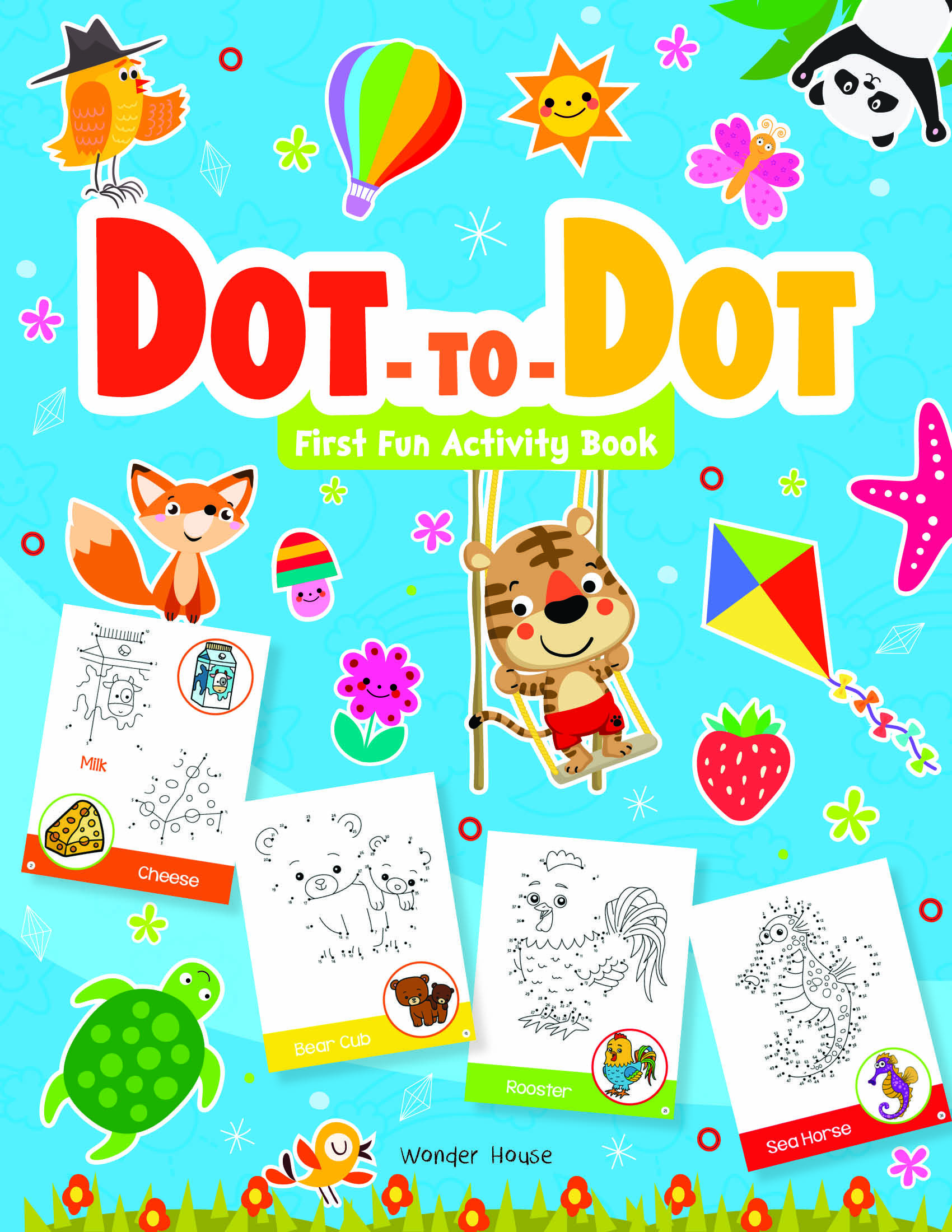 Dot To Dot : First Fun Activity Books For Kids - شرکت دهکده کتاب