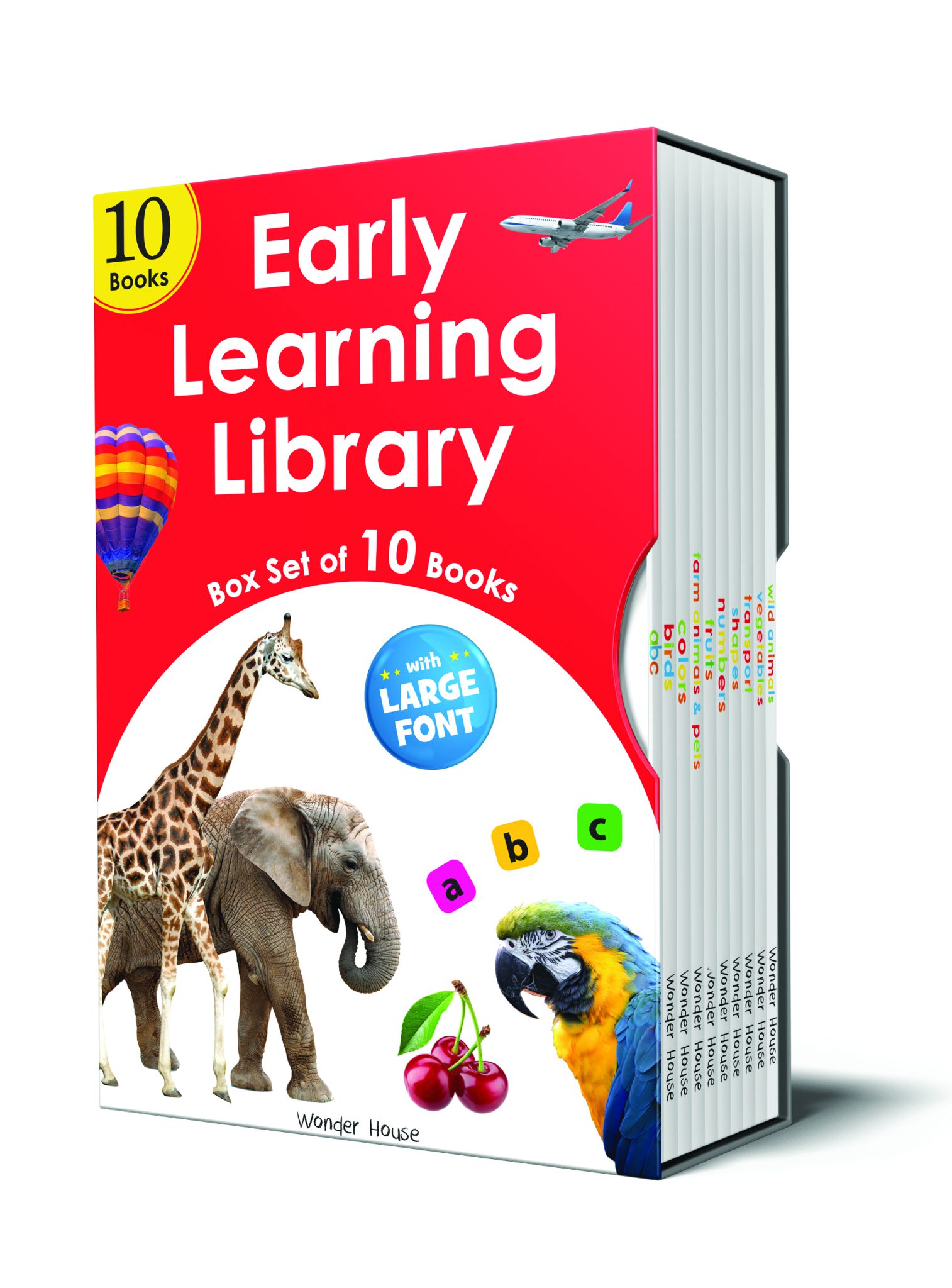 Early Learning Library - Box Set of 10 Books : Big Board Books Series ...