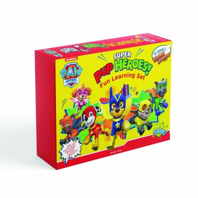 Nickelodeon Paw Patrol - Super Pup Heroes off Duty! : Fun Learning Set (With Wipe And Clean Mats, Co