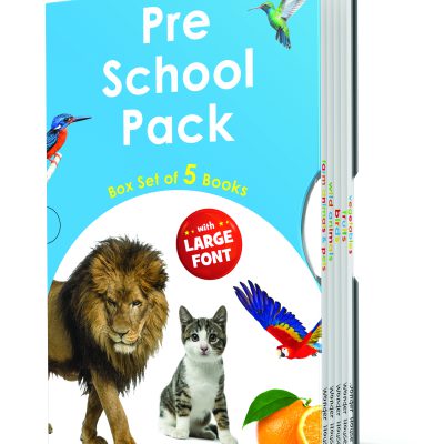 Early Learning Library Pack 2 : Box Set of 5 Books (Big Board Books Series, Large Font)