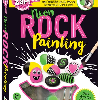Neon Rock Painting