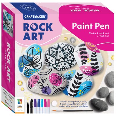 CraftMaker Paint Pen Rock Art Kit