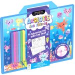 Adorable Axolotls Colouring Set with Lap Desk