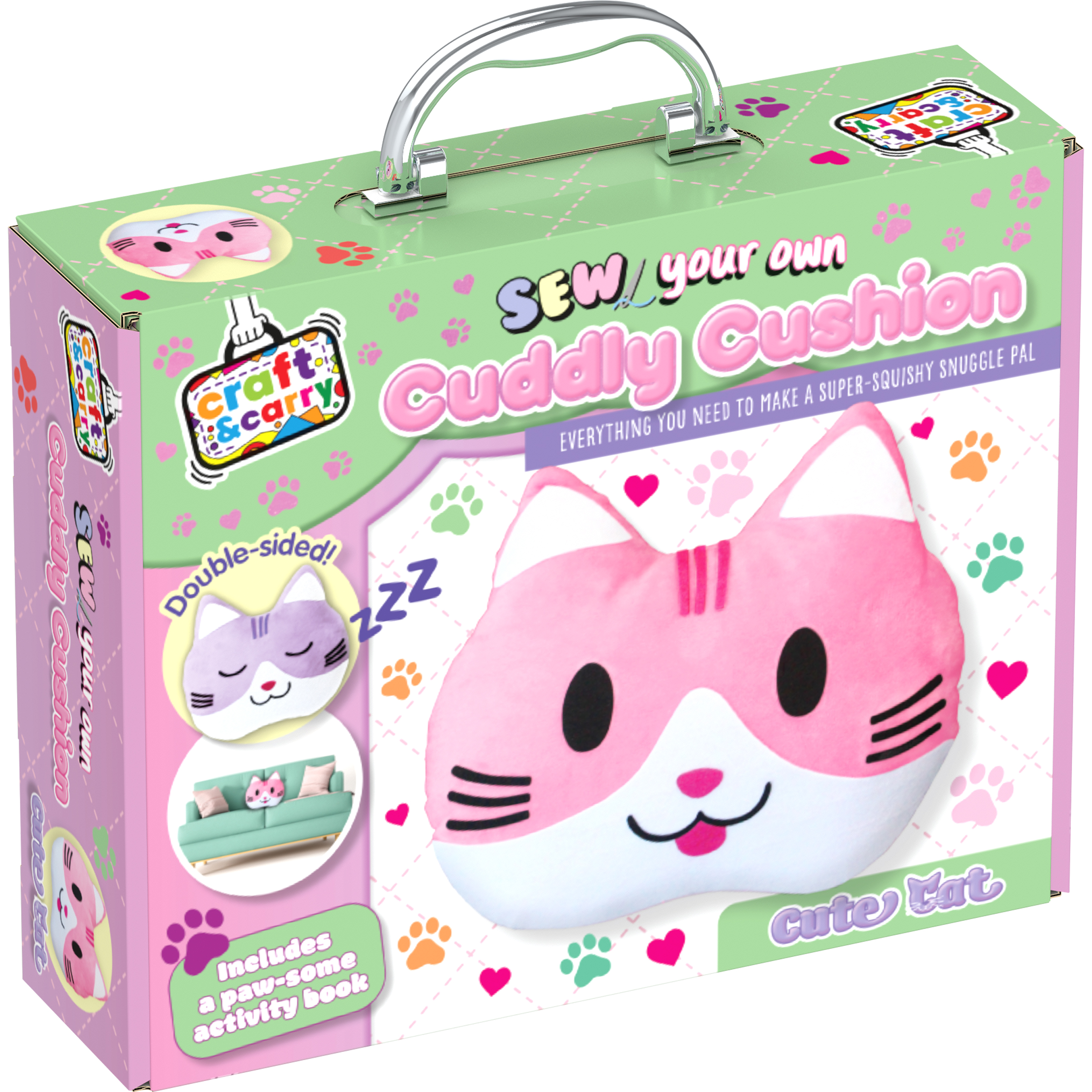 9781802495294 Cuddly Cat Cushion