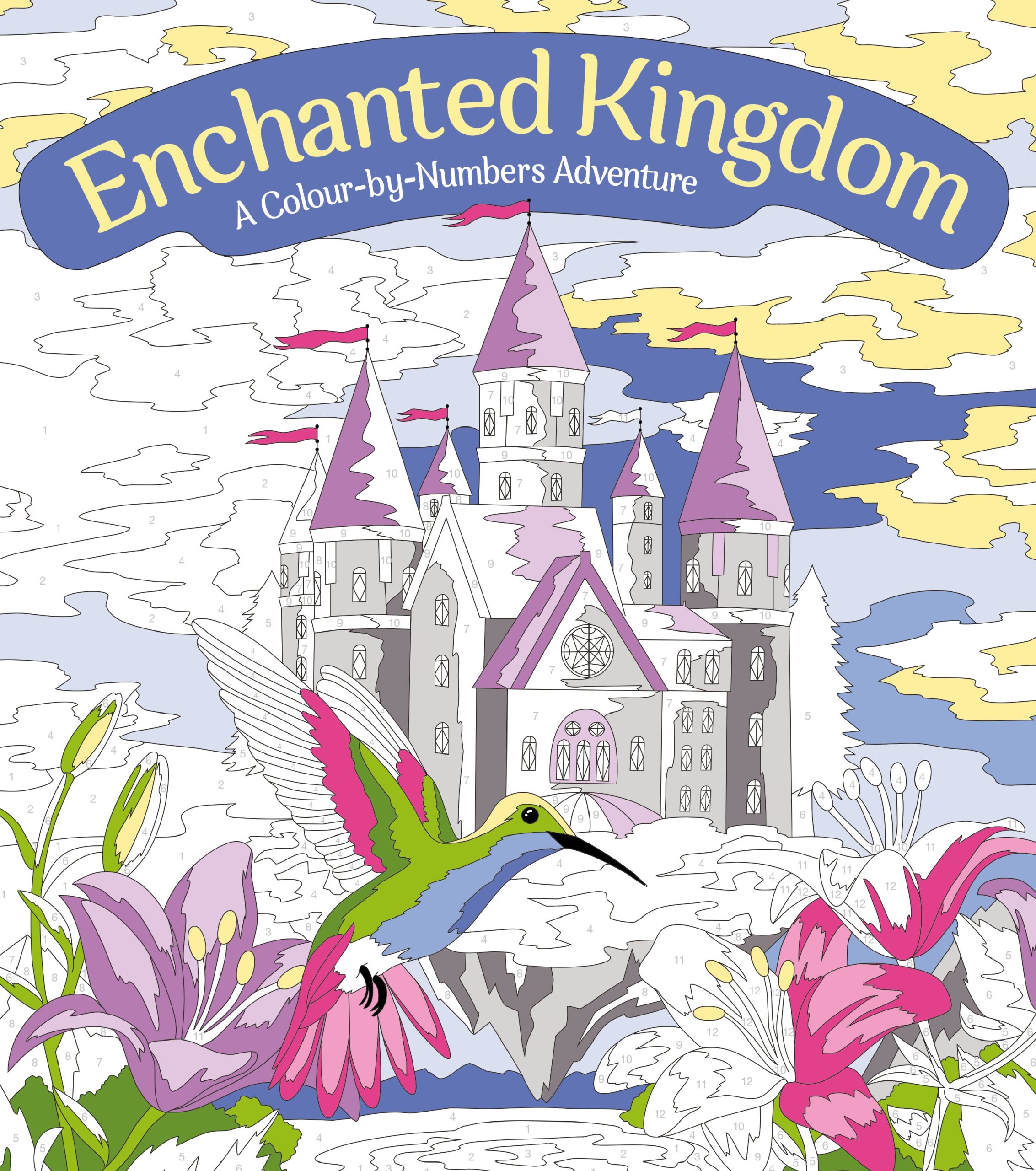 9781398813687 Enchanted Kingdom: A Colour-by-Numb