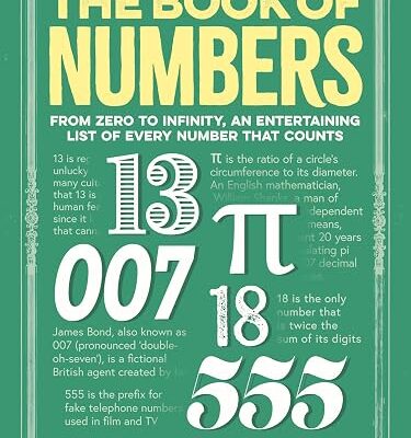 The Book of Numbers From Zero to Infinity, An Entertaining List of Every Number That Counts