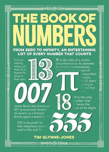 9781398892880 The Book of Numbers From Zero to Infinity, An Entertaining List of Every Number That Counts